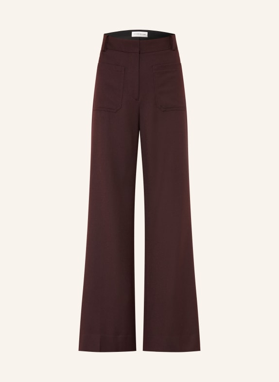 VICTORIA BECKHAM Marlenehose ALINA DUNKELLILA