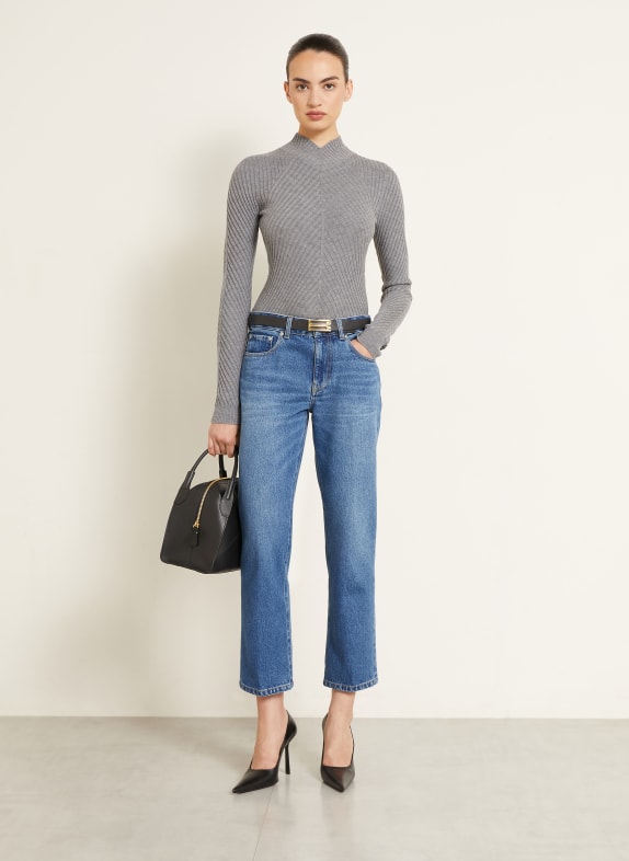 VICTORIA BECKHAM Trui van merinowol GRIJS