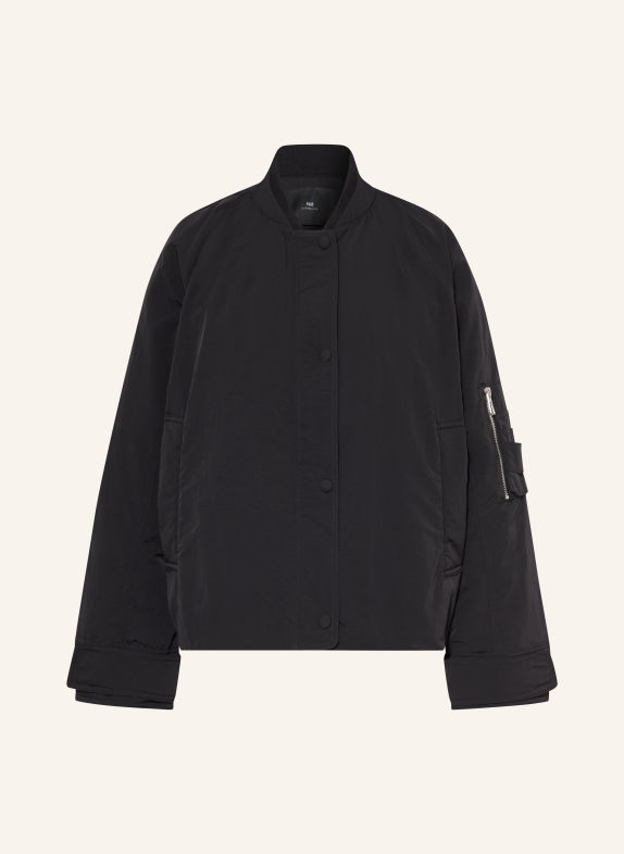 WITHBLACK GRAPPY-Blouson met pas ZWART