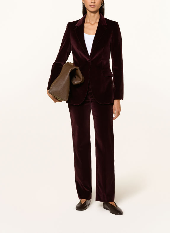 GANT Velvet Blazer DARK RED