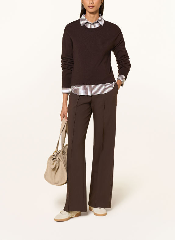 GANT Sweater DARK BROWN