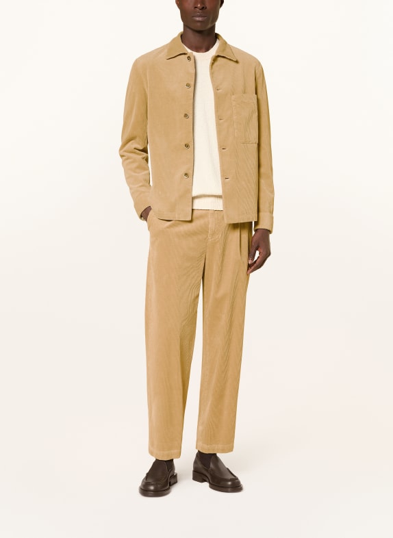 BARENA VENEZIA Corduroy overshirt CEDRINO BEIGE