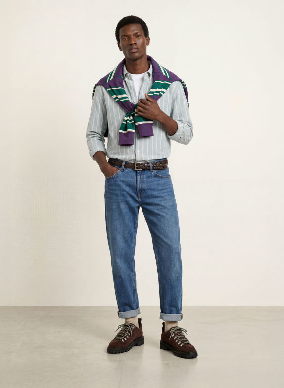 GANT Regular-fit Oxford shirt LIGHT GREEN / LIGHT PURPLE / WHITE