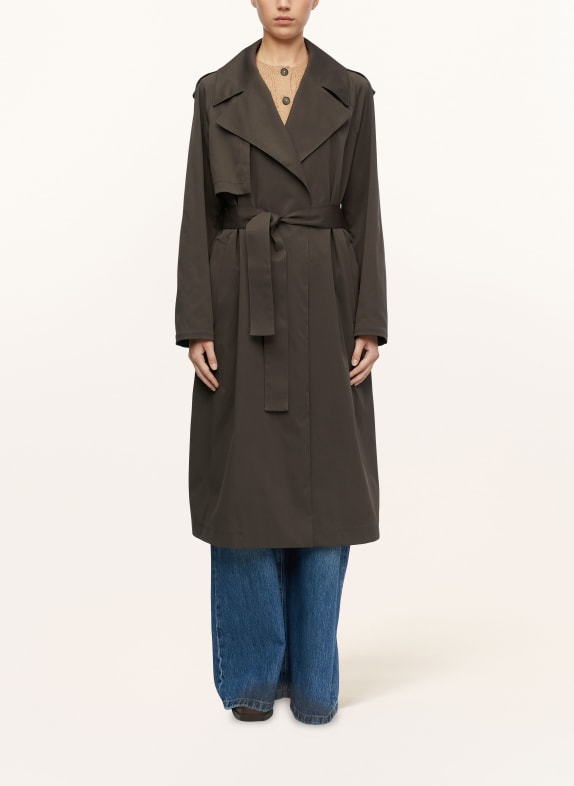 comma Trenchcoat DUNKELBRAUN