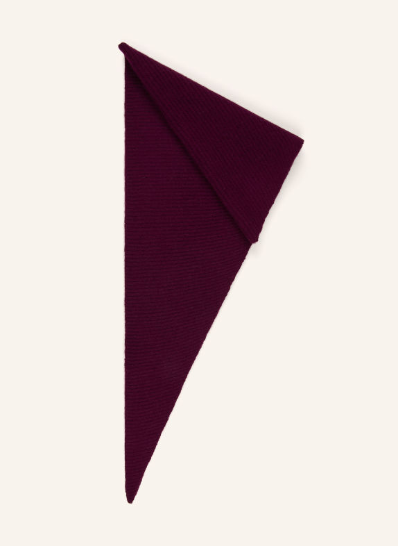 MSCH COPENHAGEN Foulard triangulaire MSCHLOWEE ROUGE FONCÉ