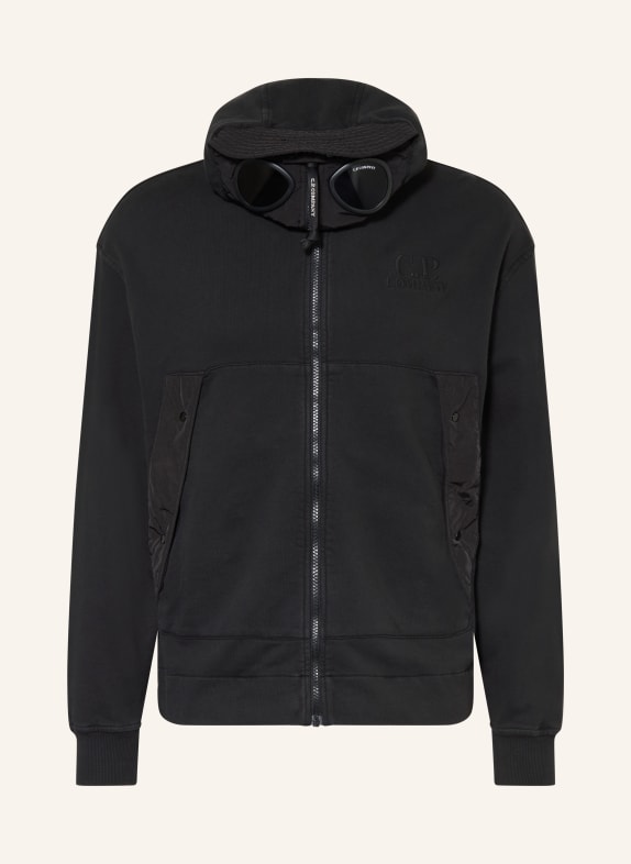 C.P. COMPANY Zip-up sweatshirt BLACK