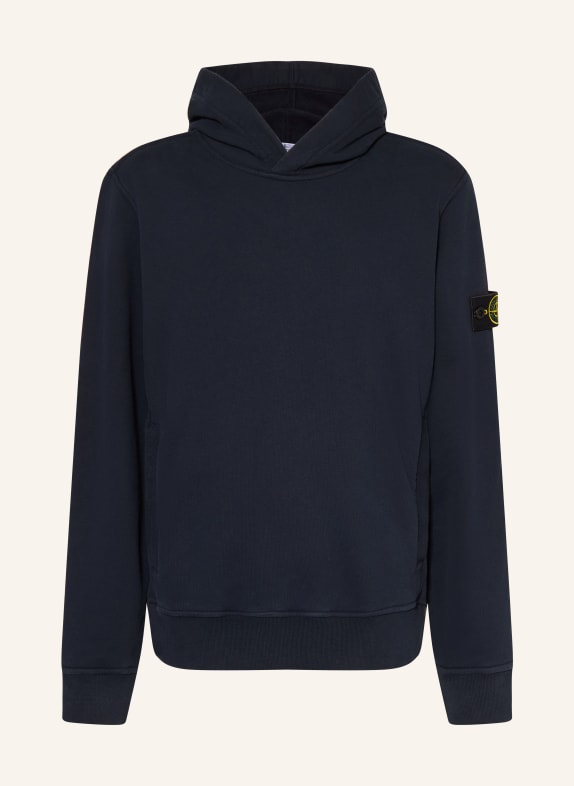 STONE ISLAND JUNIOR Bluza z kapturem GRANATOWY