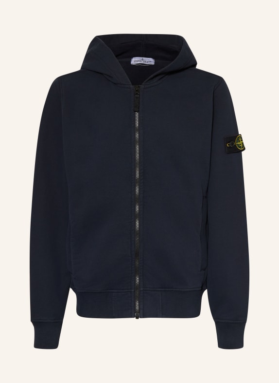 STONE ISLAND JUNIOR Bluza rozpinana GRANATOWY