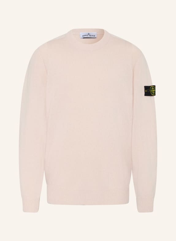 STONE ISLAND JUNIOR Sweter BLADORÓŻOWY
