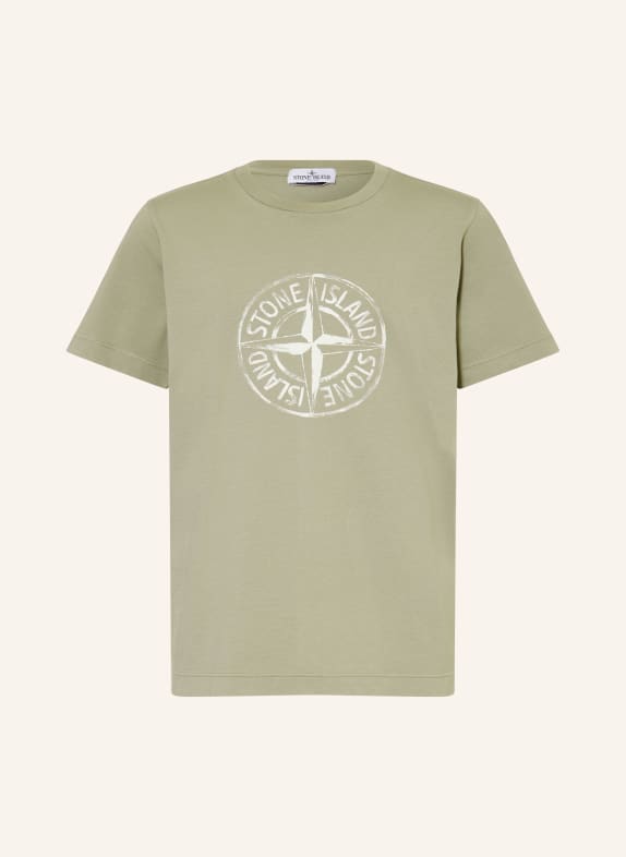 STONE ISLAND JUNIOR T-Shirt KHAKI