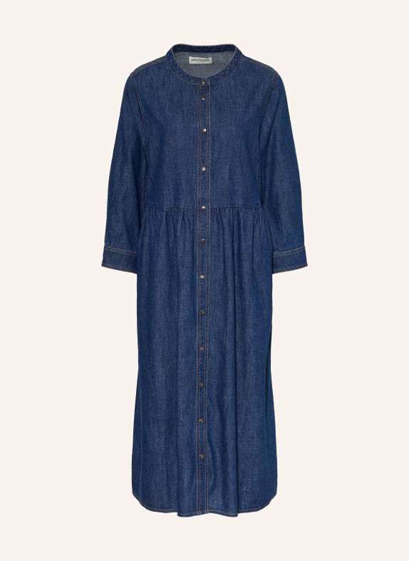 lollys laundry ALIYALL-jurk in jeanslook met 3/4-mouwen BLAUW