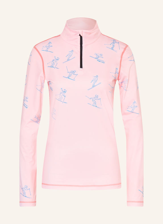 FIRE+ICE Midlayer ILVY3 HELLROSA / BLAU