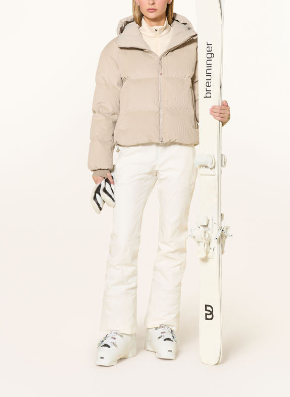 FIRE+ICE Veste de ski en duvet NEILA-D BEIGE