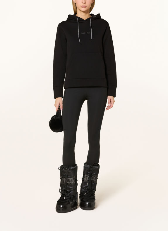 FIRE+ICE Hoodie NILA SCHWARZ