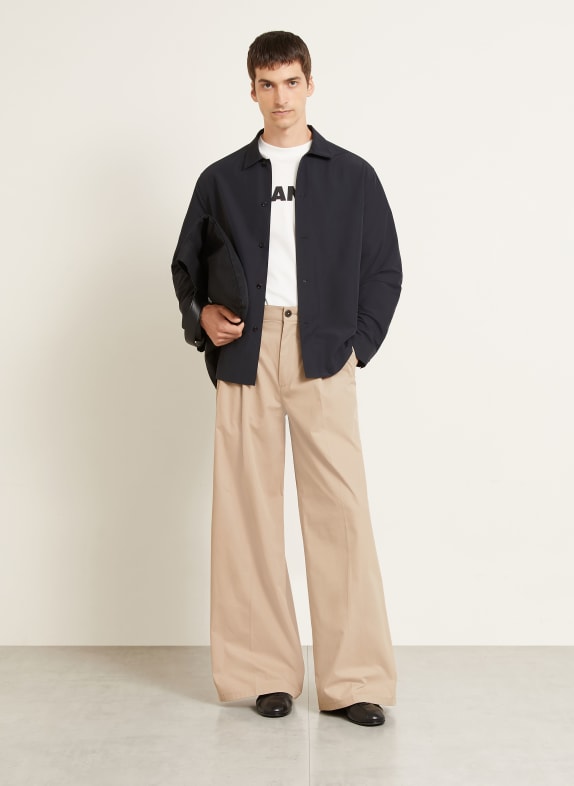 JIL SANDER Overhemd Comfort Fit ZWART