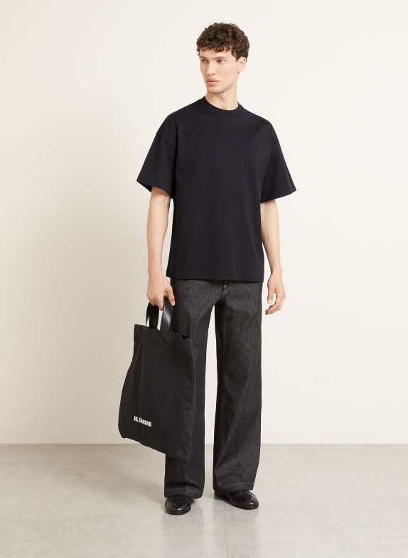 JIL SANDER T-shirt ZWART