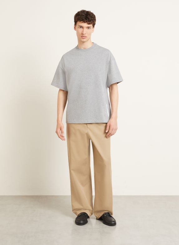 JIL SANDER T-shirt GRIJS