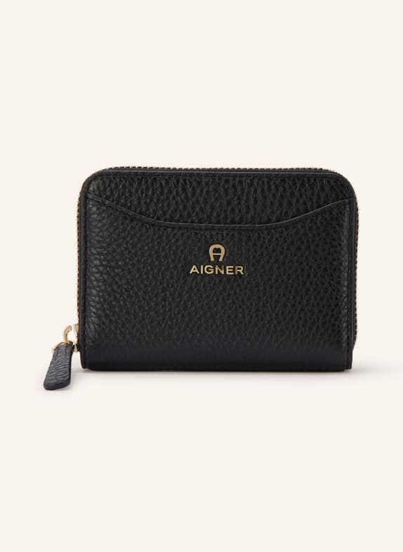 AIGNER Geldbörse MARIKA SCHWARZ / GOLD