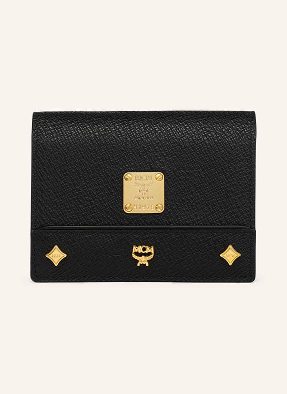 MCM AREN Wallet BLACK / GOLD