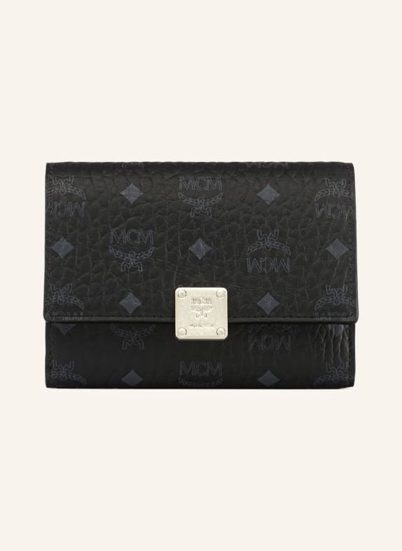 MCM AREN VISETOS Wallet BLACK / SILVER / LIGHT GRAY