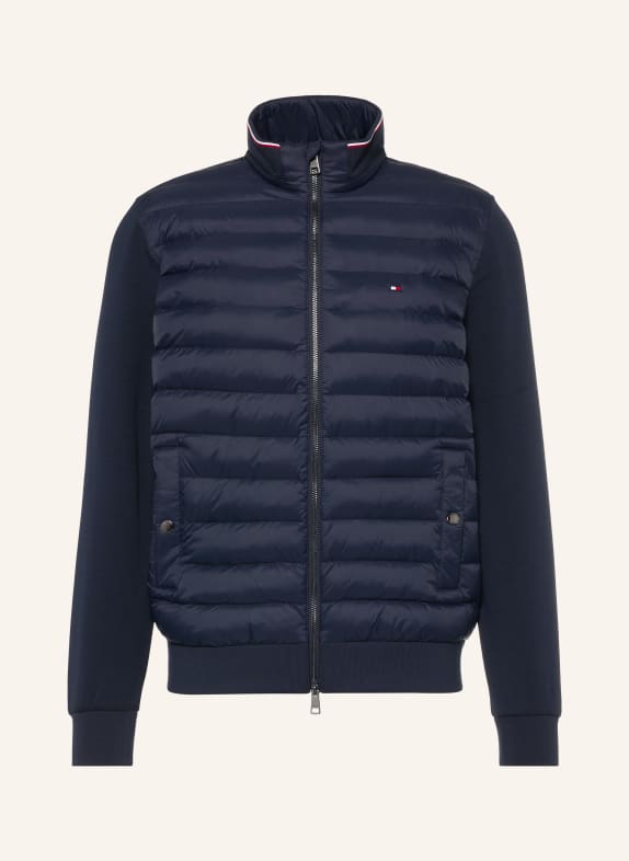 TOMMY HILFIGER Veste matelassée en mélange de matières BLEU FONCÉ