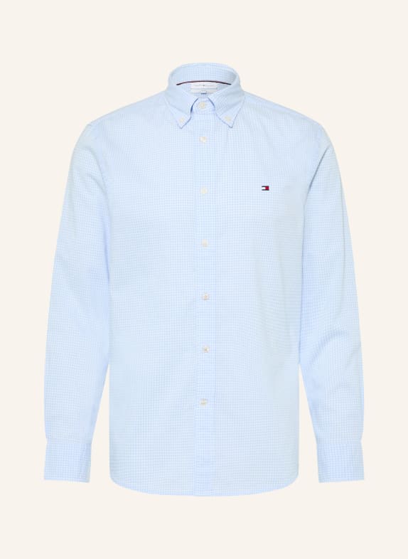 TOMMY HILFIGER Comfort Fit Shirt LIGHT BLUE / WHITE