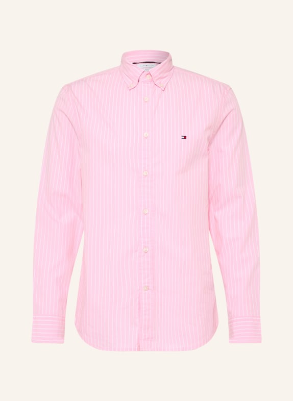 TOMMY HILFIGER Overhemd Comfort Fit ROZE / WIT