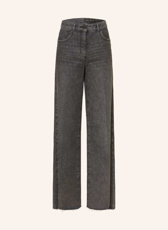 LUISA CERANO Jean flare 1 BLACK