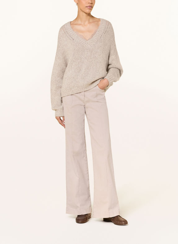 LUISA CERANO Jeansy flared 1232 Pearl