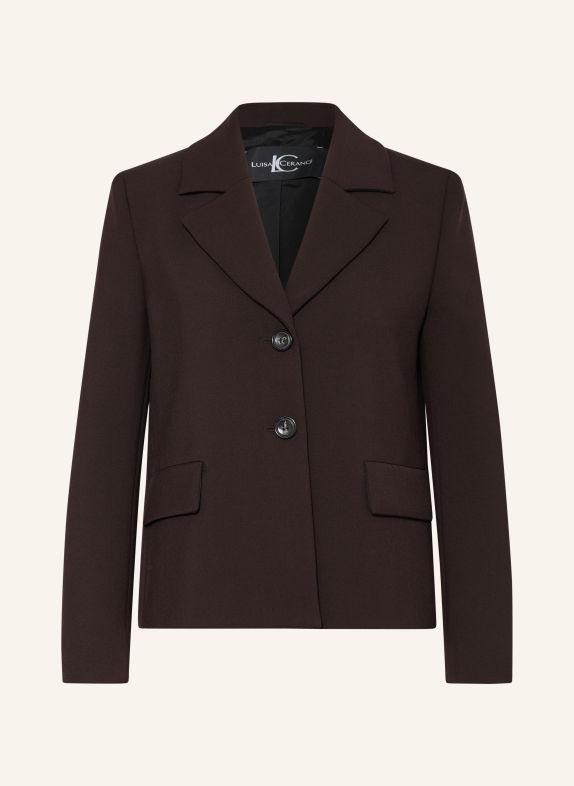 LUISA CERANO Blazer MARRON FONCÉ