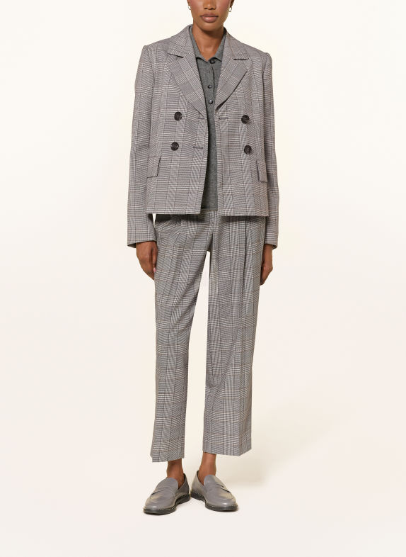 LUISA CERANO Blazer GRIJS / BRUIN / ZWART