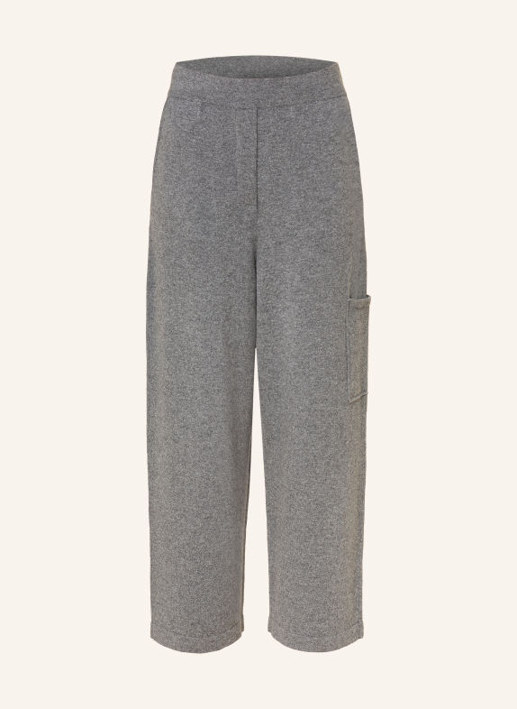 LUISA CERANO Knit culottes GRAY
