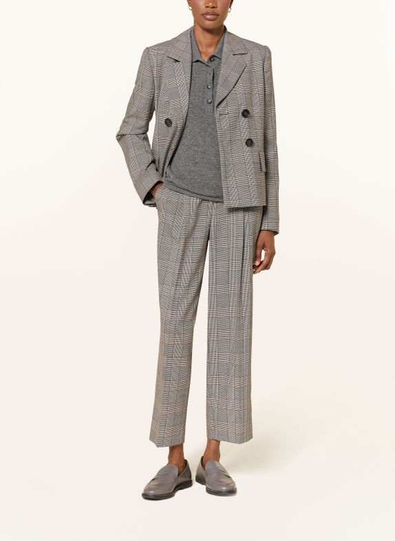 LUISA CERANO 7/8-Hose GRAU / BRAUN / DUNKELGRAU