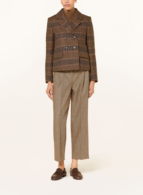 LUISA CERANO Blazer BROWN / DARK BROWN / PINK