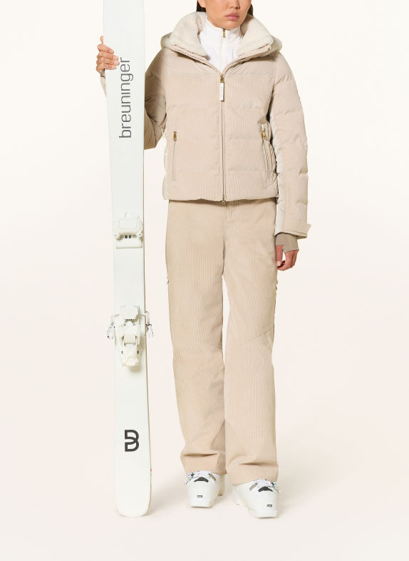BOGNER Donzen ski-jas MINU-D BEIGE / CRÈME