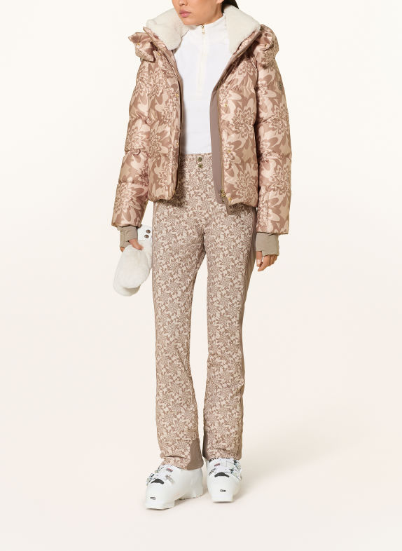 BOGNER HAZE Softshell ski pants BEIGE / TAUPE