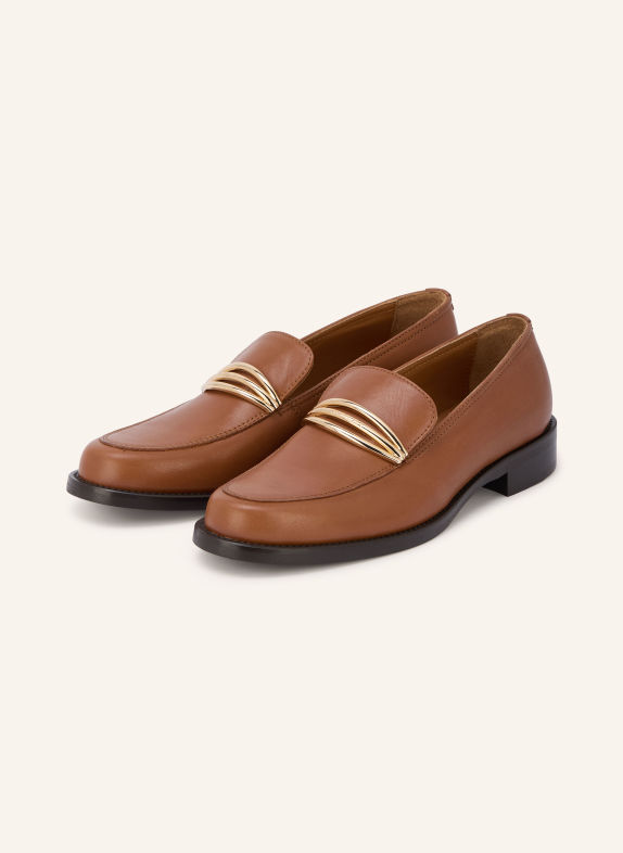 MARC CAIN Loafer 634 light hazelnut