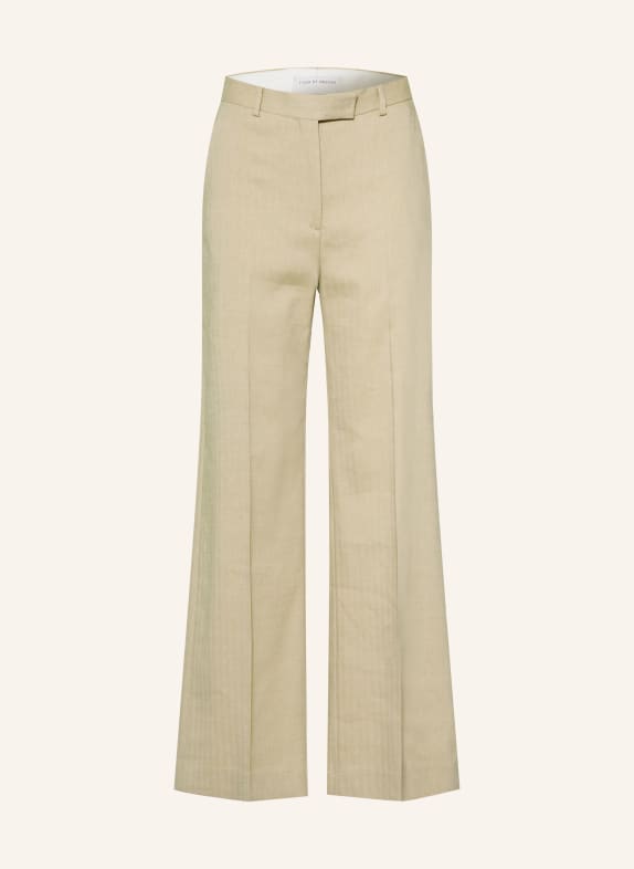 TIGER OF SWEDEN IRIT wide-leg trousers LIGHT GREEN