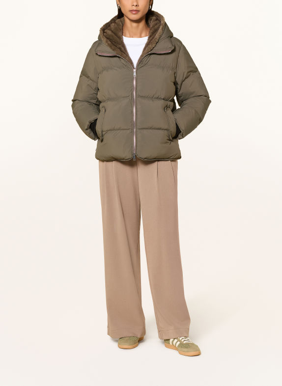 MILESTONE Daunenjacke MSELSIE KHAKI