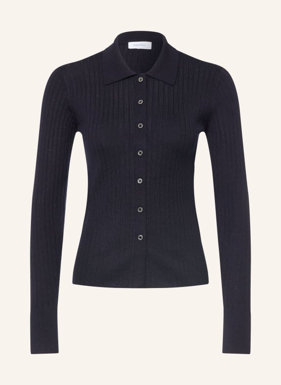 darling harbour Vest van merinowol NAVY