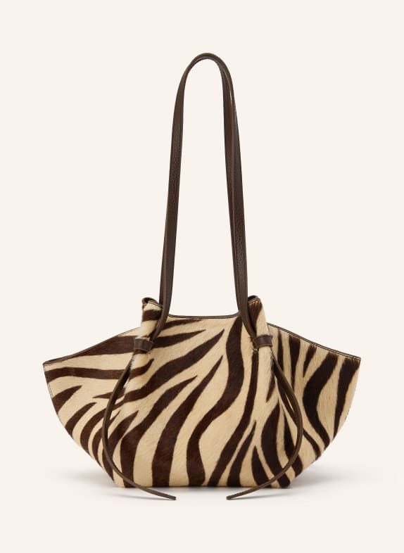 YUZEFI Shopper MOCHI MÖRKBRUN / GRÄDDE