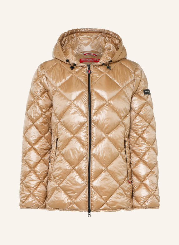 FRIEDA & FREDDIES FINJA Quilted Jacket CAMEL