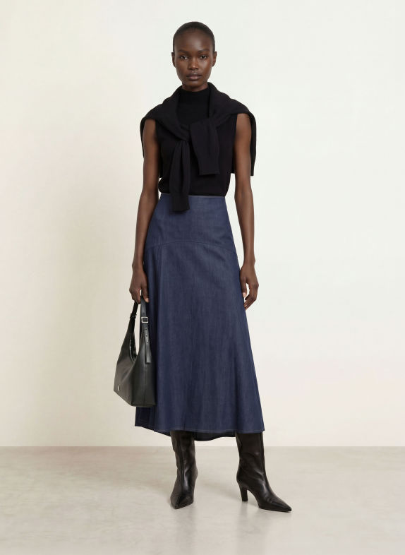 lilienfels Pullunder mit Cashmere SCHWARZ