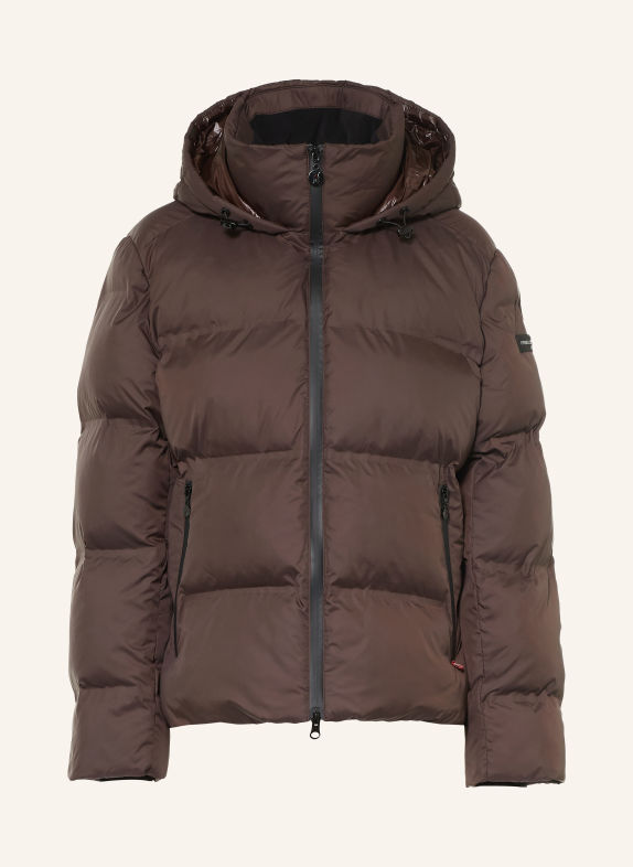 FRIEDA & FREDDIES HERO Quilted Jacket DARK BROWN