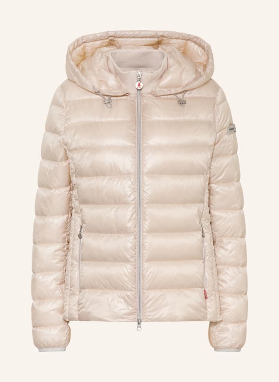 FRIEDA & FREDDIES WENDA Quilted Jacket with Detachable Hood CREAM