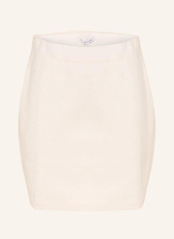 MRS & HUGS Cashmere knit skirt CREAM