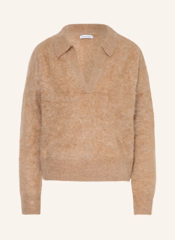 MRS & HUGS Cashmere Sweater BEIGE