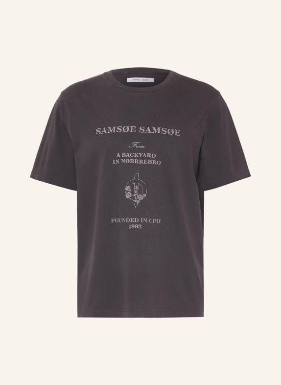 SAMSØE  SAMSØE SATHOMAS T-shirt DARK GRAY