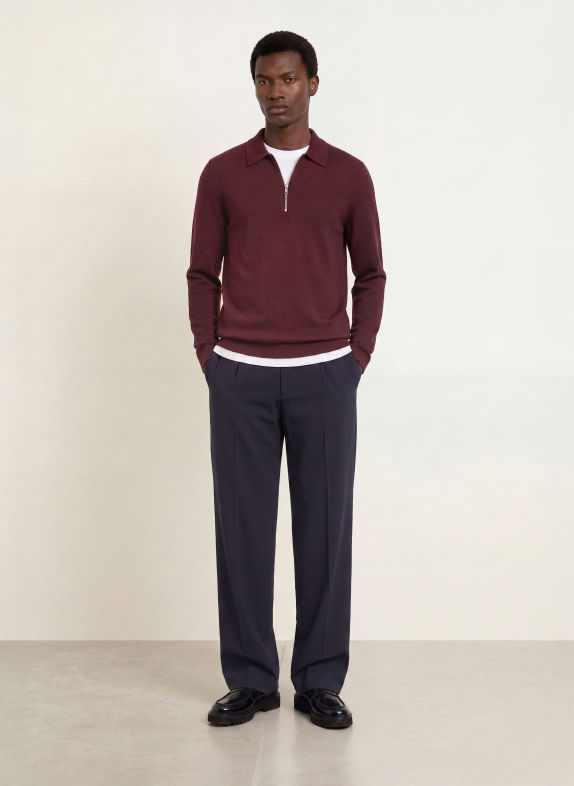 SAMSØE  SAMSØE Hose VALENTIN Loose Fit DUNKELBLAU