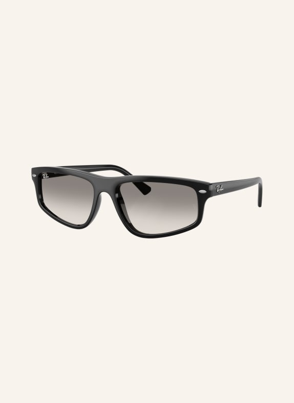 Ray-Ban RB2225 Sunglasses BLACK/CLEAR GRADIENT GREY